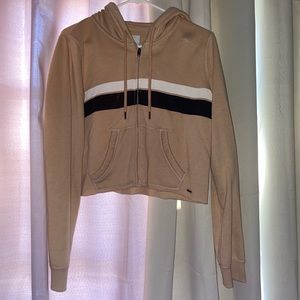 Brown Zip Up